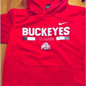 Men's Ohio State Buckeye Nike Dri-Fit Hoodie